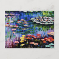 Claude Monet Water Lilies 1916 Kunstkunst