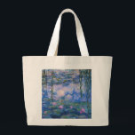 Claude Monet - Water Lilies, 1916 Large Tote Bag Jumbo Stoffbeutel<br><div class="desc">Claude Monet - Water Lilies,  1916</div>