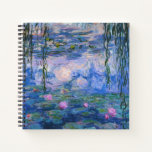 Claude Monet - Water Lilies, 1916 Notizblock<br><div class="desc">Claude Monet - Water Lilies,  1916</div>