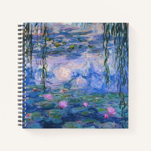 Claude Monet - Water Lilies, 1916 Notizblock (Vorderseite)