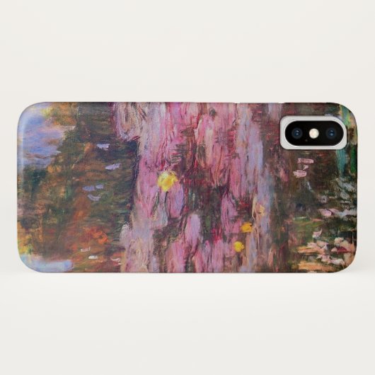 Claude Monet - Water Lilies 1917 Case-Mate iPhone Hülle (Rückseite (Horizontal))