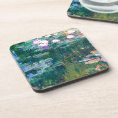 Claude Monet Water Lilies 1917 Getränkeuntersetzer (Linke Seite)
