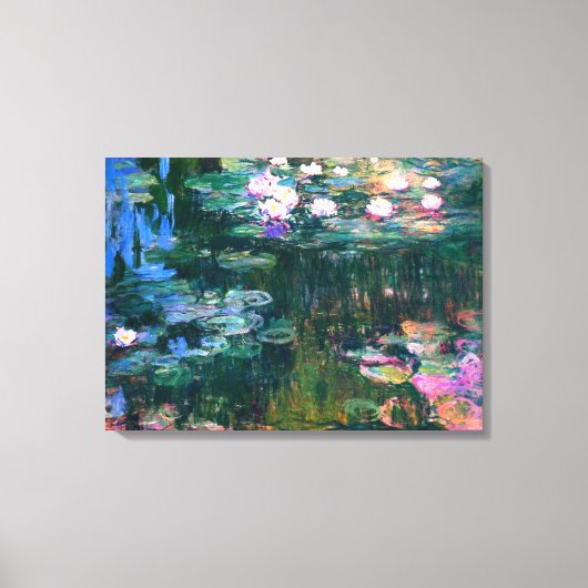 Claude Monet - Water Lilies (1917) Leinwanddruck (Vorderseite)