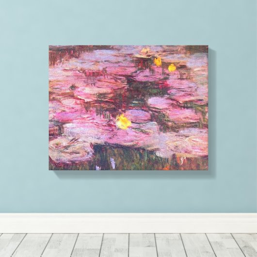 Claude Monet - Water Lilies 1917 Leinwanddruck (Insitu (Holzboden))