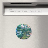 Claude Monet Water Lilies 1917 Magnet (In Situ (Geschirrspüler))