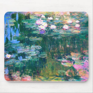 Claude Monet Water Lilies 1917 Mousepad