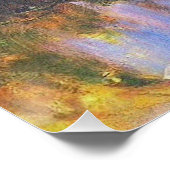 Claude Monet - Water Lilies 1917 Poster (Ecke)