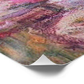 Claude Monet - Water Lilies 1917 Poster (Ecke)