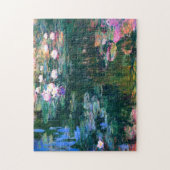 Claude Monet - Water Lilies (1917) Puzzle (Vertikal)