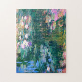 Claude Monet Water Lilies 1917 Puzzle (Vertikal)