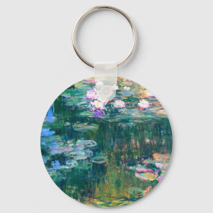 Claude Monet Water Lilies 1917 Schlüsselanhänger