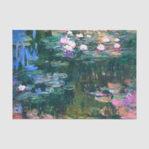 Claude Monet - Water Lilies (1917) Seidenpapier