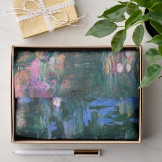 Claude Monet - Water Lilies (1917) Seidenpapier (Geschenk)