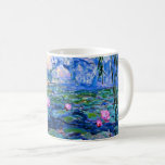 Claude Monet - Water Lilies, 1919, berühmtes Gemäl Kaffeetasse<br><div class="desc">Claude Monets Gemälde von Water Lilies,  1919,  wunderschöne Kaffee-Tasse der Kunst.</div>