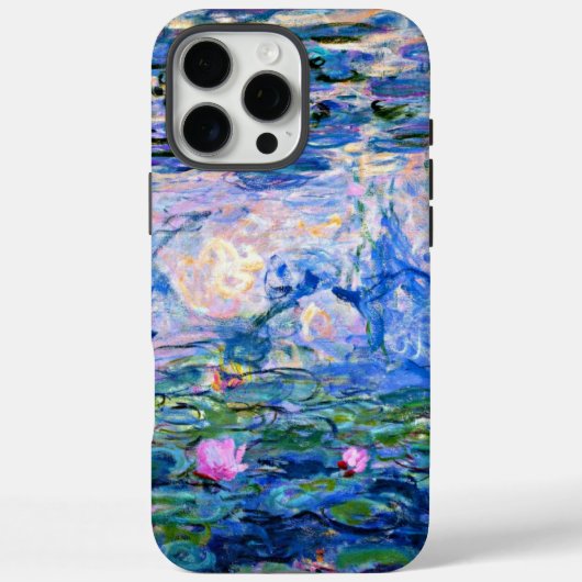 Claude Monet - Water Lilies 1919, Fine Art, Case-Mate iPhone Hülle (Rückseite)