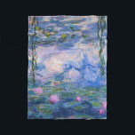 Claude Monet - Water Lilies 1919 Fleecedecke<br><div class="desc">Claude Monet - Water Lilies 1919. Berühmte Kunstmalerei.</div>