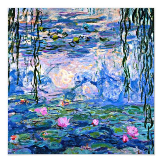 Claude Monet - Water Lilies, 1919 Fotodruck (Vorne)