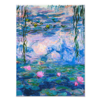 Claude Monet - Water Lilies 1919 Fotodruck