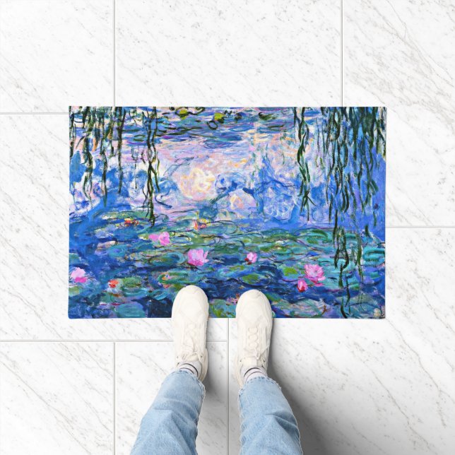 Claude Monet - Water Lilies, 1919, Fußmatte (Indoor)
