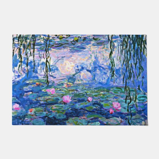 Claude Monet - Water Lilies, 1919, Fußmatte (Vorderseite)