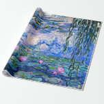 Claude Monet - Water Lilies, 1919, Geschenkpapier<br><div class="desc">Claude Monet,  berühmtes Gemälde,  Water Lilies,  1919</div>