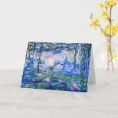 Claude Monet - Water Lilies, 1919, Karte (Gelbe Blume)