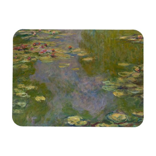 Claude Monet Water Lilies, 1919 Magnet (Horizontal)