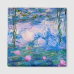 Claude Monet - Water Lilies 1919 Magnet<br><div class="desc">Claude Monet - Water Lilies 1919. Berühmte Kunstmalerei.</div>