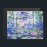 Claude Monet - Water Lilies 1919 Magnetkarte<br><div class="desc">Water Lilies / Nympheas (W.1852) - Claude Monet,  Oil on Leinwand,  1916-1919</div>