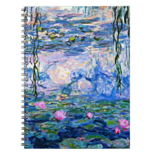 Claude Monet - Water Lilies, 1919 Notizblock