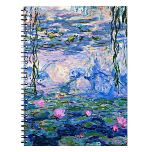 Claude Monet - Water Lilies, 1919 Notizblock (Vorderseite)