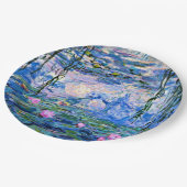 Claude Monet - Water Lilies, 1919, Pappteller (Schrägansicht)