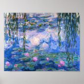 Claude Monet Water Lilies 1919 Poster (Vorne)