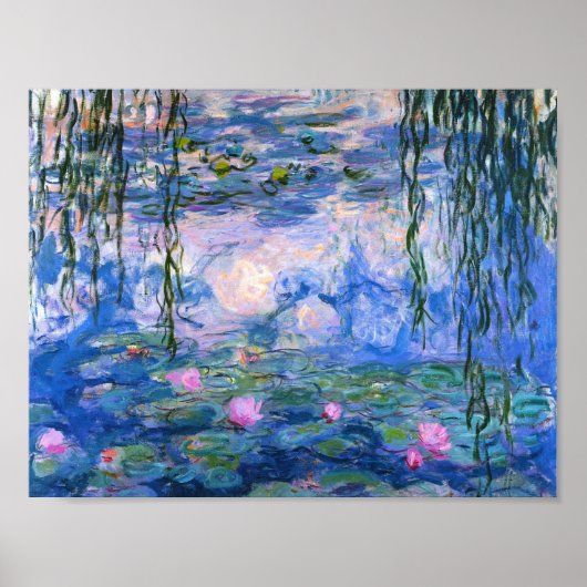 Claude Monet Water Lilies 1919 Poster (Vorne)