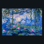 Claude Monet - Water Lilies, 1919, Poster<br><div class="desc">Claude Monet,  berühmtes Gemälde,  Water Lilies,  1919</div>