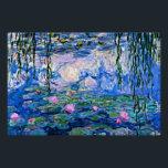 Claude Monet - Water Lilies, 1919, Poster<br><div class="desc">Claude Monet,  berühmtes Gemälde,  Water Lilies,  1919</div>