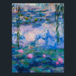 Claude Monet - Water Lilies 1919 Poster<br><div class="desc">Claude Monet - Water Lilies 1919 . Berühmte Kunstmalerei.</div>