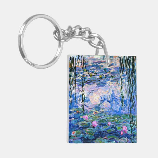 Claude Monet - Water Lilies, 1919, Schlüsselanhänger (Vorderseite links)