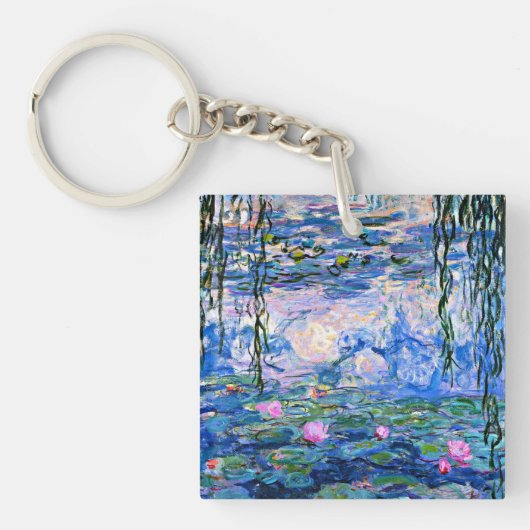 Claude Monet - Water Lilies, 1919, Schlüsselanhänger (Vorderseite)