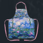 Claude Monet - Water Lilies, 1919, Schürze<br><div class="desc">Berühmtes Gemälde von Water Lilies,  1919,  von Claude Monet</div>