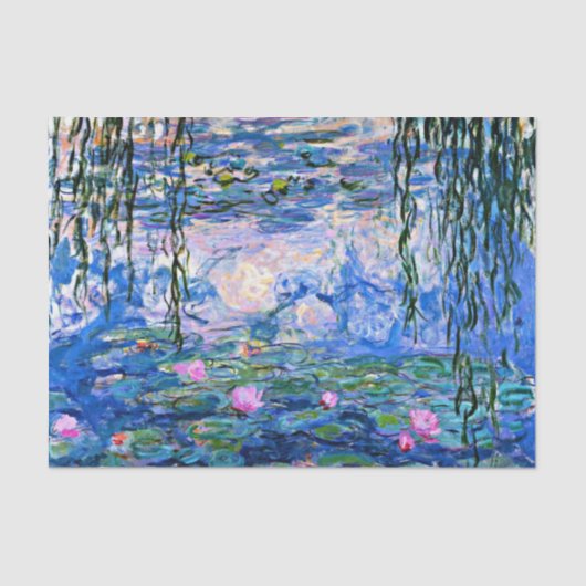 Claude Monet - Water Lilies, 1919, Seidenpapier (Vorderseite)