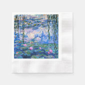 Claude Monet - Water Lilies, 1919, Serviette (Vorderseite)
