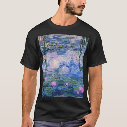 Claude Monet - Water Lilies 1919 T-Shirt (Vorderseite)