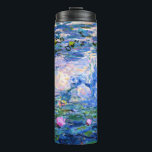 Claude Monet - Water Lilies, 1919, Thermosbecher<br><div class="desc">Famous painting by Claude Monet,  Water Lilies,  1919.</div>