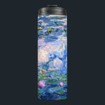 Claude Monet - Water Lilies, 1919, Thermosbecher<br><div class="desc">Famous painting by Claude Monet, Water Lilies, 1919.</div>
