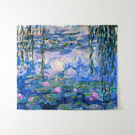 Claude Monet - Water Lilies, 1919, Wandteppich<br><div class="desc">Berühmtes Gemälde von Water Lilies,  1919,  von Claude Monet</div>