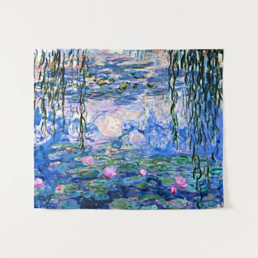 Claude Monet - Water Lilies, 1919, Wandteppich (Vorderseite (Horizontal))