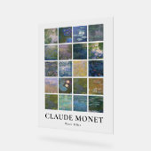 Claude Monet Water Lilies Acrylschild (Winkel)