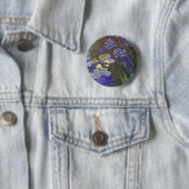 Claude Monet Water Lilies Agapanthus Button (Beispiel)