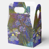 Claude Monet Water Lilies Agapanthus Geschenkschachtel (Geöffnet)